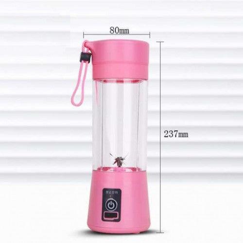 Mini Portable Blender USB Rechargeable Mixer Juicer 380mL Bottle for Smoothies - Shakes - Fruit Mixer - Toytexx Mini Portable Blender USB Rechargeable Mixer Juicer 380mL Bottle for Smoothies - Shakes - Fruit Mixer - Toytexx